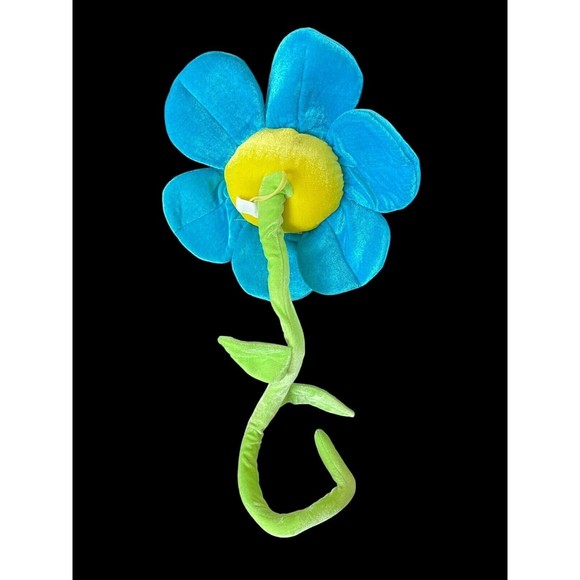 Plush Daisy Sun Flower with Bendable Stems Smile Face Stuffed Toy Home Decor US - Picture 5 of 8
